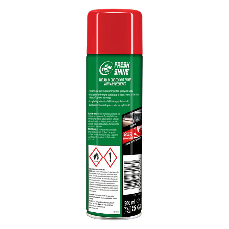 Turtle Wax UK Fresh Shine Strawberry - Image 2