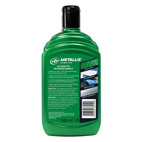 Turtle Wax UK Metalic Car Wax+PTFE - Image 2