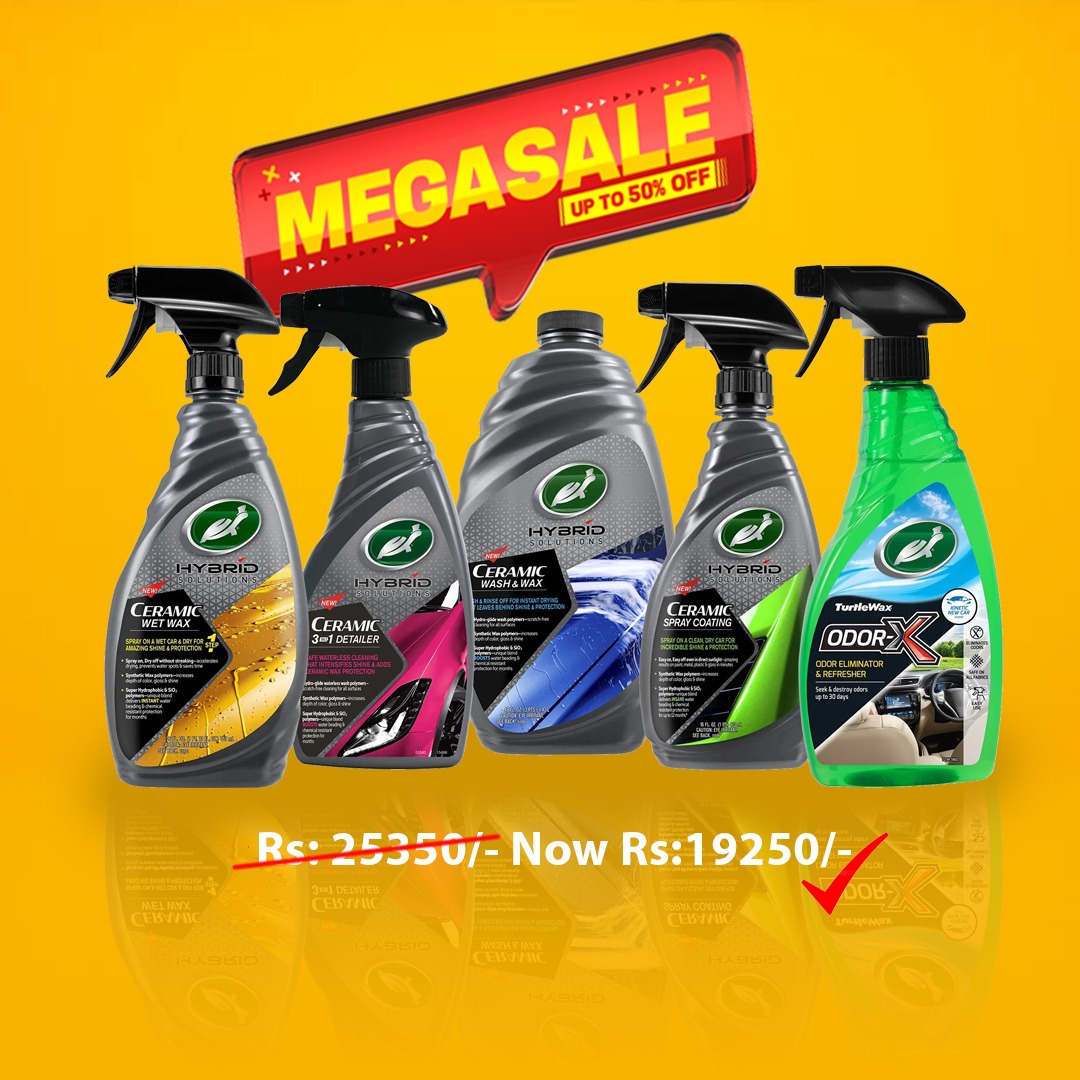 Hybrid Solutions Ultimate Car Care Kit: Wash & Wax, Spray Coating, Detailer, Wet Wax, And Free Odor Eliminator